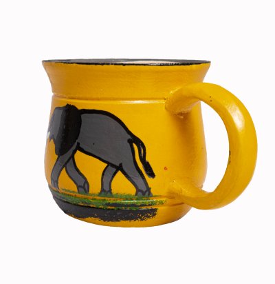 Hand-painted Elephant Mug
