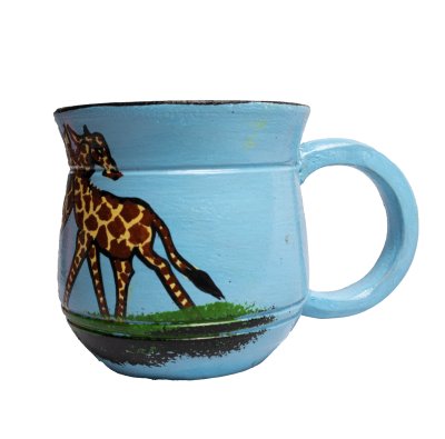Hand-painted Giraffe Mug